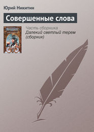 бесплатно читать книгу Совершенные слова автора Юрий Никитин