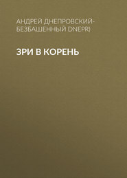 бесплатно читать книгу Зри в корень автора Андрей Днепровский-Безбашенный (A.DNEPR)