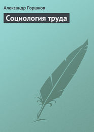 бесплатно читать книгу Социология труда автора Александр Горшков