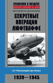 бесплатно читать книгу Секретные операции люфтваффе. От Гренландии до Ирака. 1939–1945 автора Дмитрий Дёгтев