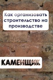бесплатно читать книгу Как организовать строительство на производстве автора Илья Мельников