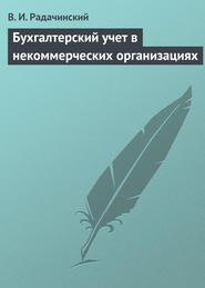 бесплатно читать книгу Бухгалтерский учет в некоммерческих организациях автора Василий Радачинский