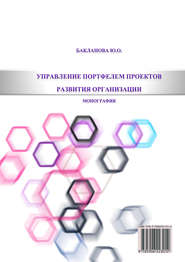бесплатно читать книгу Управление портфелем проектов развития организации автора Ю. Бакланова