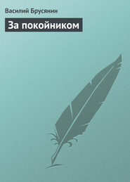 бесплатно читать книгу За покойником автора Василий Брусянин