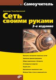 бесплатно читать книгу Сеть своими руками (3-е издание) автора Александр Поляк-Брагинский