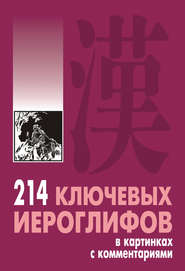бесплатно читать книгу 214 ключевых иероглифов в картинках с комментариями автора Алексей Мыцик
