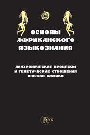 бесплатно читать книгу Основы африканского языкознания. Диахронические процессы и генетические отношения языков Африки автора  Коллектив авторов