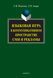 Языковая игра в коммуникативном пространстве СМИ и рекламы