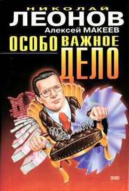 бесплатно читать книгу Особо важное дело автора Николай Леонов