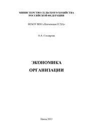 бесплатно читать книгу Экономика организации автора Ольга Столярова