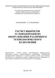 бесплатно читать книгу Расчет выбросов углеводородов из оборудования различного технологического назначения автора И. Ефремов