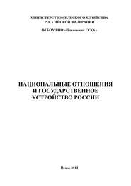 бесплатно читать книгу Национальные отношения и государственное устройство России автора Наталья Сологуб