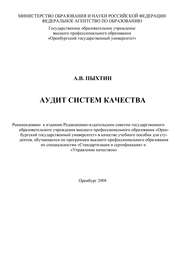 бесплатно читать книгу Аудит систем качества автора Алексей Пыхтин