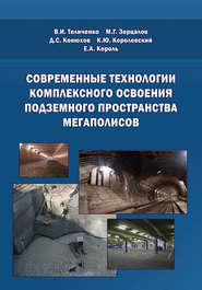 бесплатно читать книгу Современные технологии комплексного освоения подземного пространства мегаполисов автора Константин Королевский