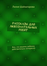 бесплатно читать книгу Рассказы для любознательных ребят. Все, что вашему ребенку действительно интересно автора Лилия Шайхатарова