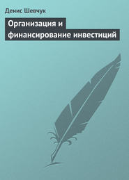 бесплатно читать книгу Организация и финансирование инвестиций автора Денис Шевчук