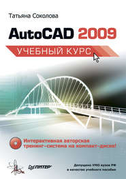 бесплатно читать книгу AutoCAD 2009. Учебный курс автора Татьяна Соколова