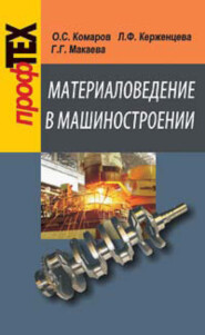 бесплатно читать книгу Материаловедение в машиностроении автора Олег Комаров