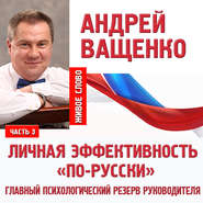 бесплатно читать книгу Личная эффективность «по-русски». Лекция 3 автора Андрей Ващенко