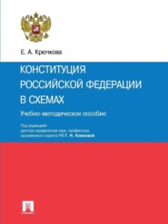 бесплатно читать книгу Конституция Российской Федерации в схемах. Учебно-методическое пособие автора Елена Крючкова