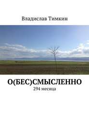 бесплатно читать книгу О(бес)смысленно. 294 месяца автора Владислав Тимкин