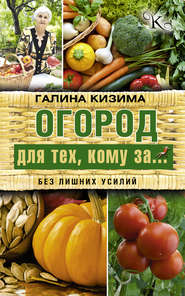 бесплатно читать книгу Огород для тех, кому за… без лишних усилий автора Галина Кизима