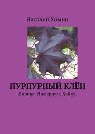 бесплатно читать книгу Пурпурный клён. Лирика. Лимерики. Хайку. автора Виталий Хомин
