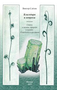 бесплатно читать книгу Благодаря и вопреки. Стихи о жизни, природе и камнях. О веселом и грустном автора Виктор Слётов