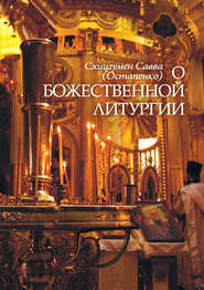 бесплатно читать книгу О Божественной литургии автора Савва (Остапенко)