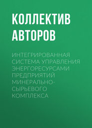 бесплатно читать книгу Интегрированная система управления энергоресурсами предприятий минерально-сырьевого комплекса автора  Коллектив авторов