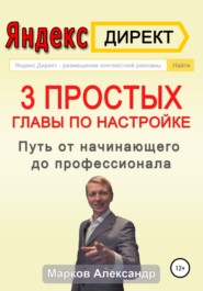 бесплатно читать книгу Яндекс.Директ. 3 простых главы по настройке. Путь от начинающего до профессионала автора Александр Марков