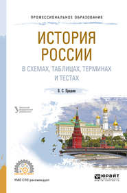 бесплатно читать книгу История России в схемах, таблицах, терминах и тестах. Учебное пособие для СПО автора В. Кириллов