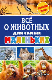 бесплатно читать книгу Всё о животных для самых маленьких автора Елена Снегирева