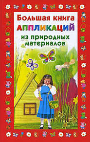 бесплатно читать книгу Большая книга аппликаций из природных материалов автора Наталия Дубровская