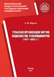бесплатно читать книгу Тульская организация партии социалистов-революционеров (1917–1923 гг.) автора Александр Юрьев