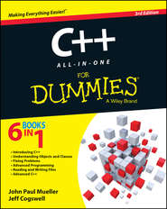 бесплатно читать книгу C++ All-in-One For Dummies автора Jeff Cogswell