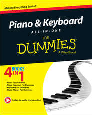 бесплатно читать книгу Piano and Keyboard All-in-One For Dummies автора Michael Pilhofer