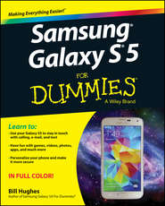 бесплатно читать книгу Samsung Galaxy S5 For Dummies автора Bill Hughes