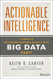 бесплатно читать книгу Actionable Intelligence. A Guide to Delivering Business Results with Big Data Fast! автора Clifford Siegel