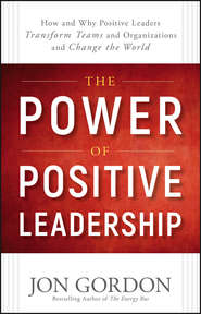 бесплатно читать книгу The Power of Positive Leadership. How and Why Positive Leaders Transform Teams and Organizations and Change the World автора Джон Гордон