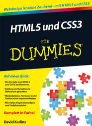 бесплатно читать книгу HTML5 und CSS3 für Dummies автора David Karlins