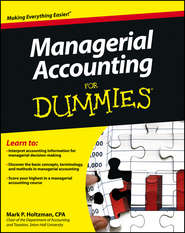 бесплатно читать книгу Managerial Accounting For Dummies автора Mark Holtzman