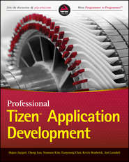 бесплатно читать книгу Professional Tizen Application Development автора Cheng Luo