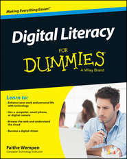 бесплатно читать книгу Digital Literacy For Dummies автора Faithe Wempen