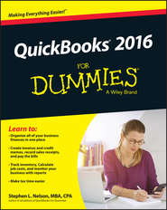 бесплатно читать книгу QuickBooks 2016 For Dummies автора Stephen L. Nelson