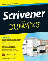 бесплатно читать книгу Scrivener For Dummies автора Gwen Hernandez