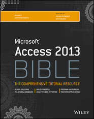 бесплатно читать книгу Access 2013 Bible автора Michael Alexander