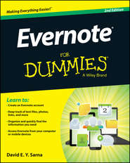 бесплатно читать книгу Evernote For Dummies автора David Sarna
