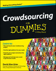 бесплатно читать книгу Crowdsourcing For Dummies автора David Grier