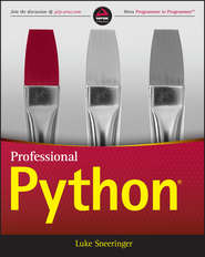 бесплатно читать книгу Professional Python автора Luke Sneeringer